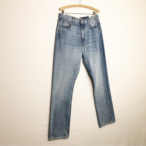 7 for all mankind, easy, slim, straight leg, high rise, jeans - Picture 13 of 13